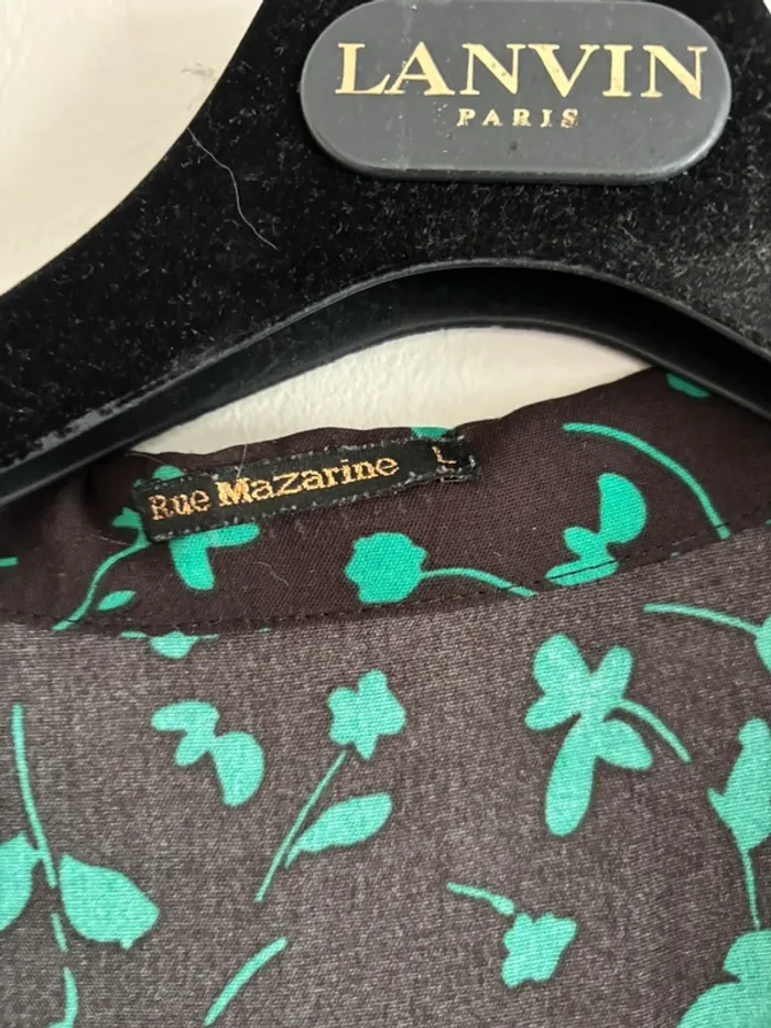 robe noir et verte - photo numéro 3