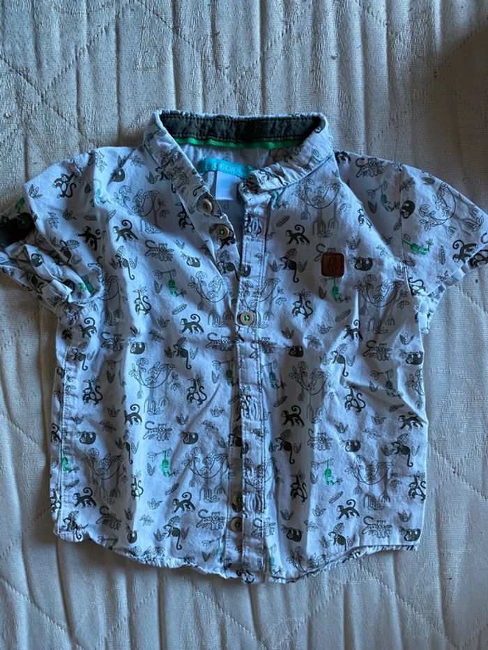 Chemise manches courtes