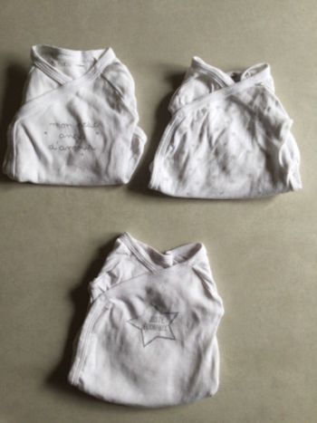 Lot 3 bodies manches longues