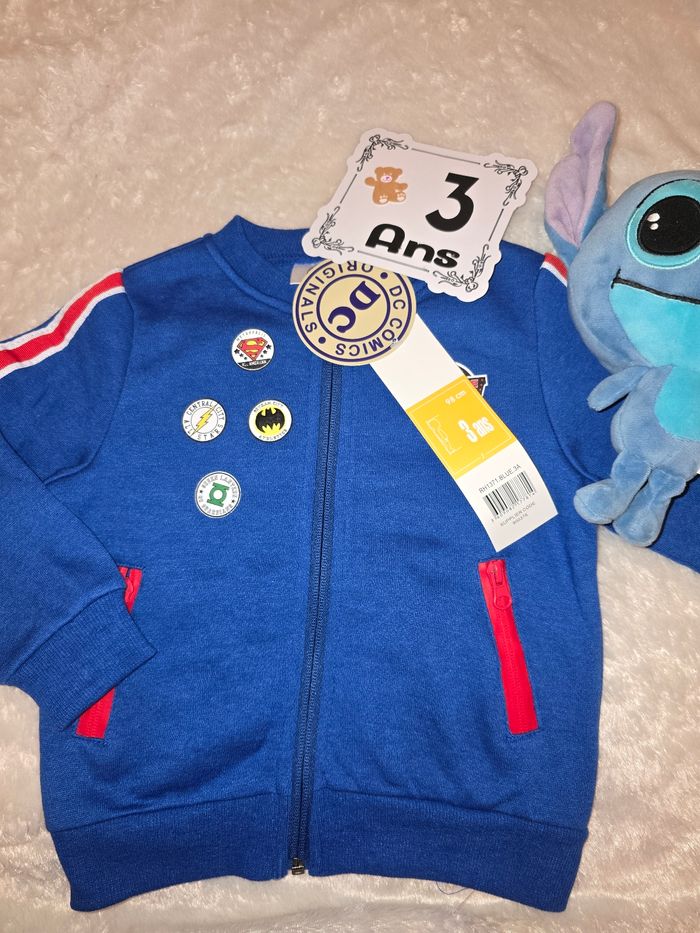 Gilet Justice League 3ans