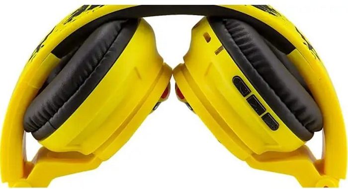 CASQUE STÉRÉO POKÉMON PIKACHU PLIABLE POUR ENFANTS - photo numéro 2