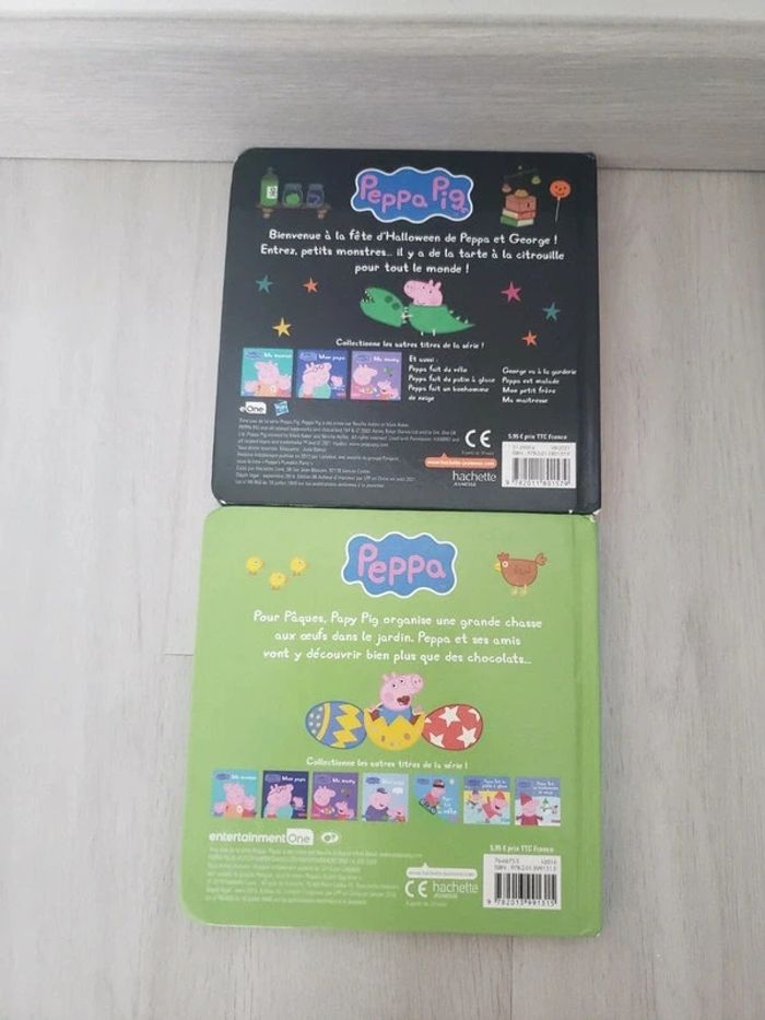 Lot de 2 livres Peppa Pig - photo numéro 2