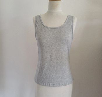 Débardeur gris taille L jamais porté