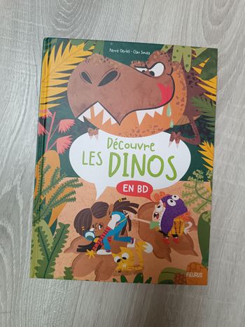 Découvrir les dino en BD