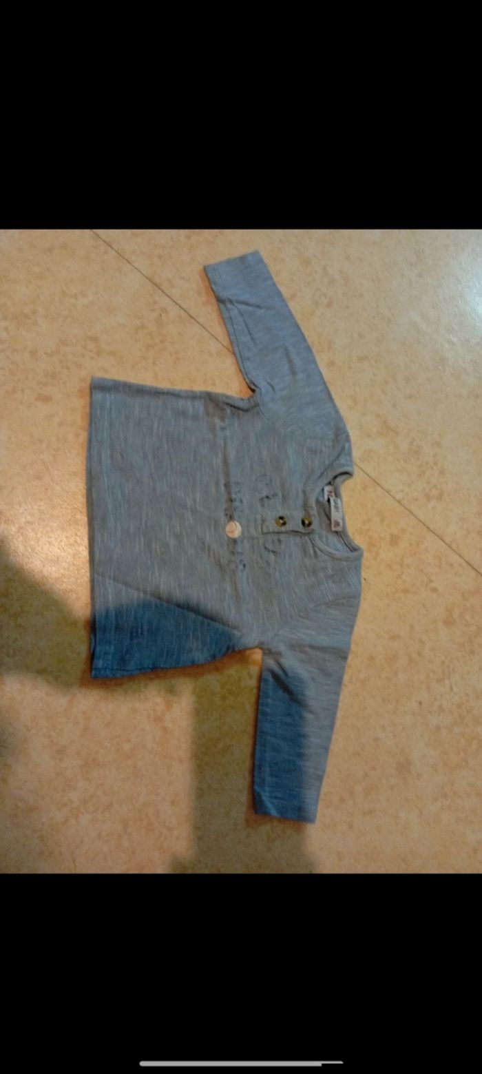 Lot 3 hauche manche longue taille 6 mois - photo numéro 5