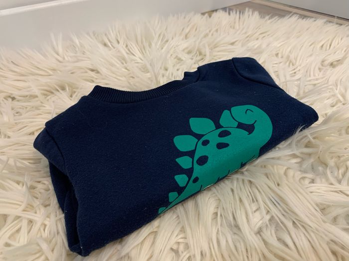 Pull bleu marine dinosaures 🦕