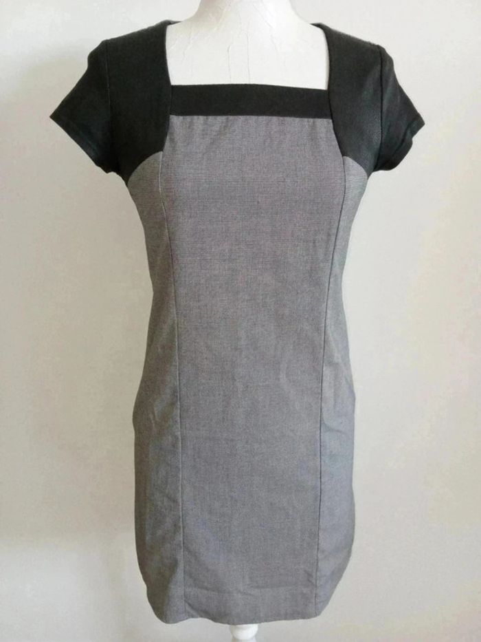 Robe à petits carreaux
