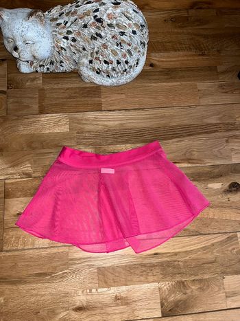 Petite jupette de danse rose nickel 4ans