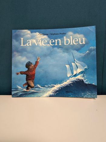 Livre la vie en bleu