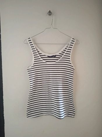 Débardeur à rayures, en taille M/36