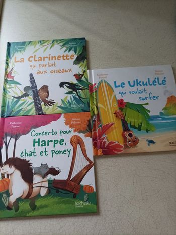 Lot de 3 livres enfants