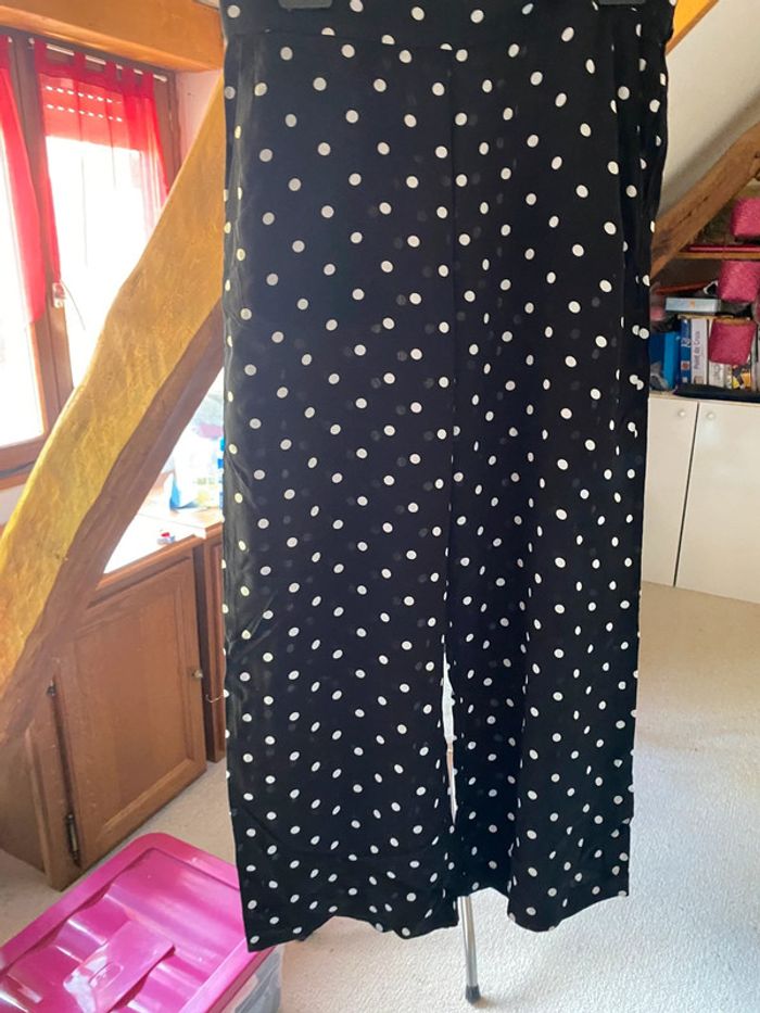 Pantalon fluide jambes larges Camaïeu 38