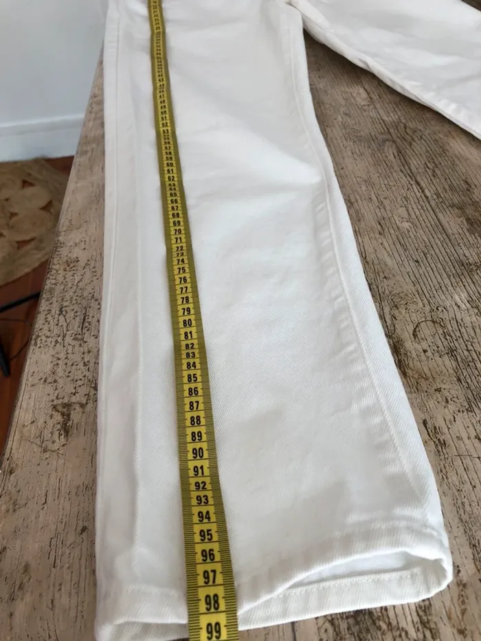 Jeans blanc Massimo Dutti - photo numéro 16