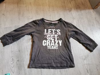 T shirt manche longue 3 ans tape à l'œil