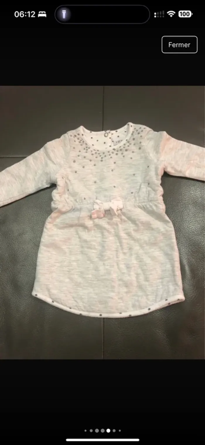 Lot de vêtements fille 6 mois demi-saison / hiver - photo numéro 7