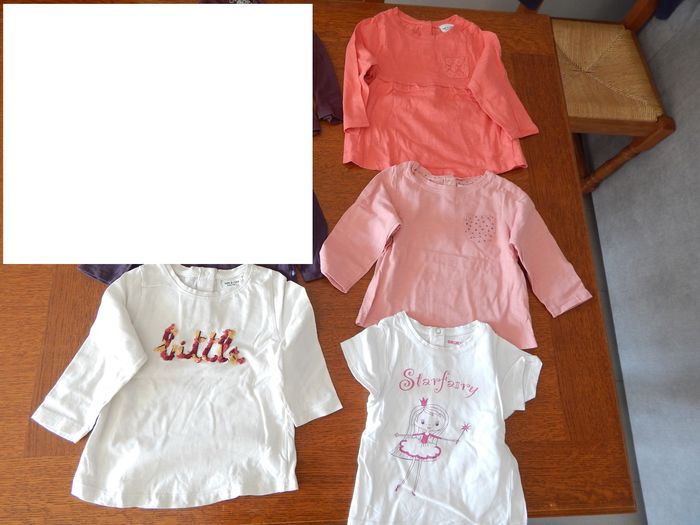 Lot vêtements fille 12 mois - photo numéro 2