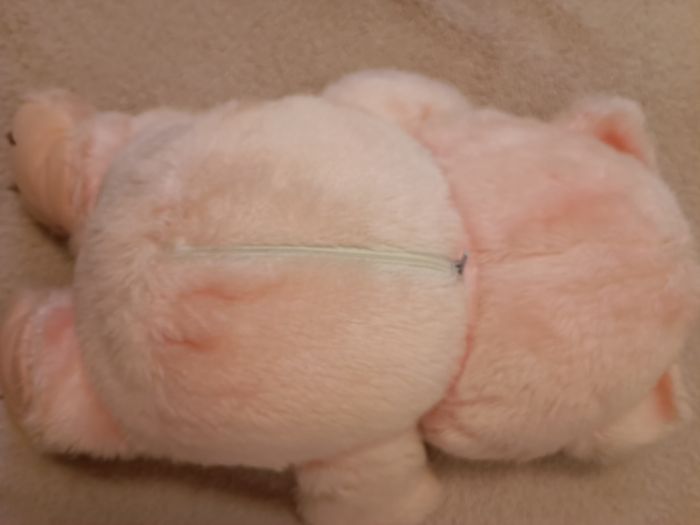 Peluche ours rose qui fait de la lumière - photo numéro 4