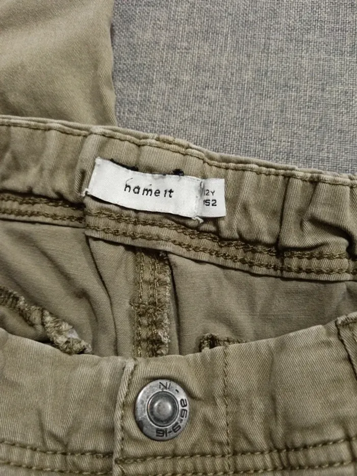 C13 pantalon kaki Name it 12 ans - photo numéro 3