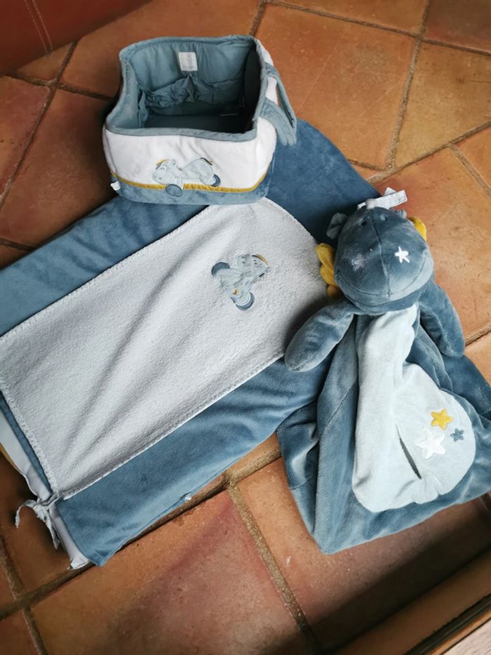 Noukie's dragon Victor &  Lucien lot bébé