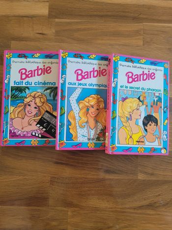Livre vintage barbie