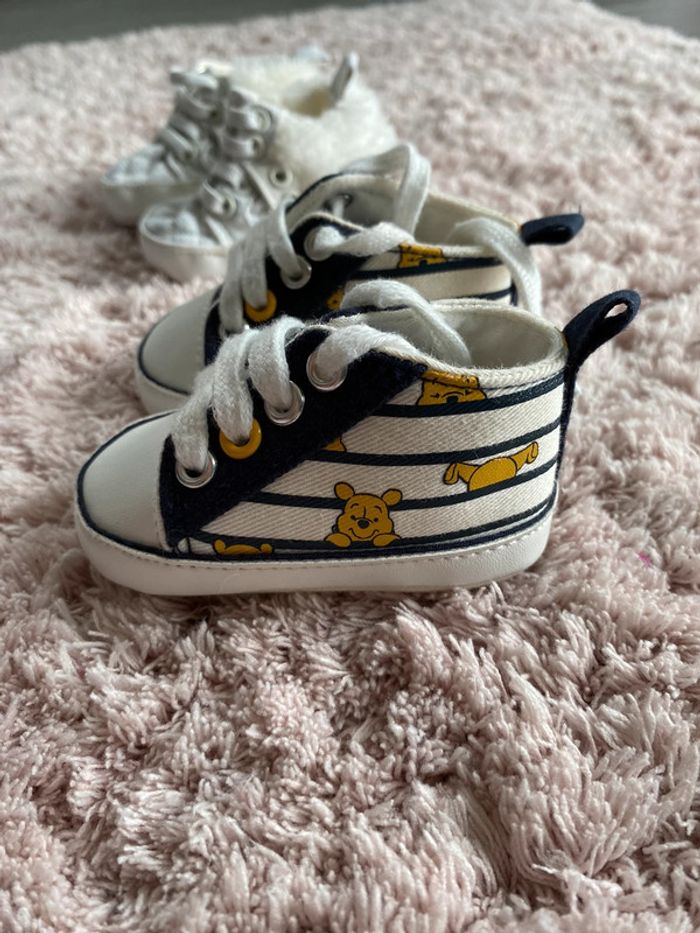 Lot de 2 petites paires de basket Kiabi - photo numéro 2