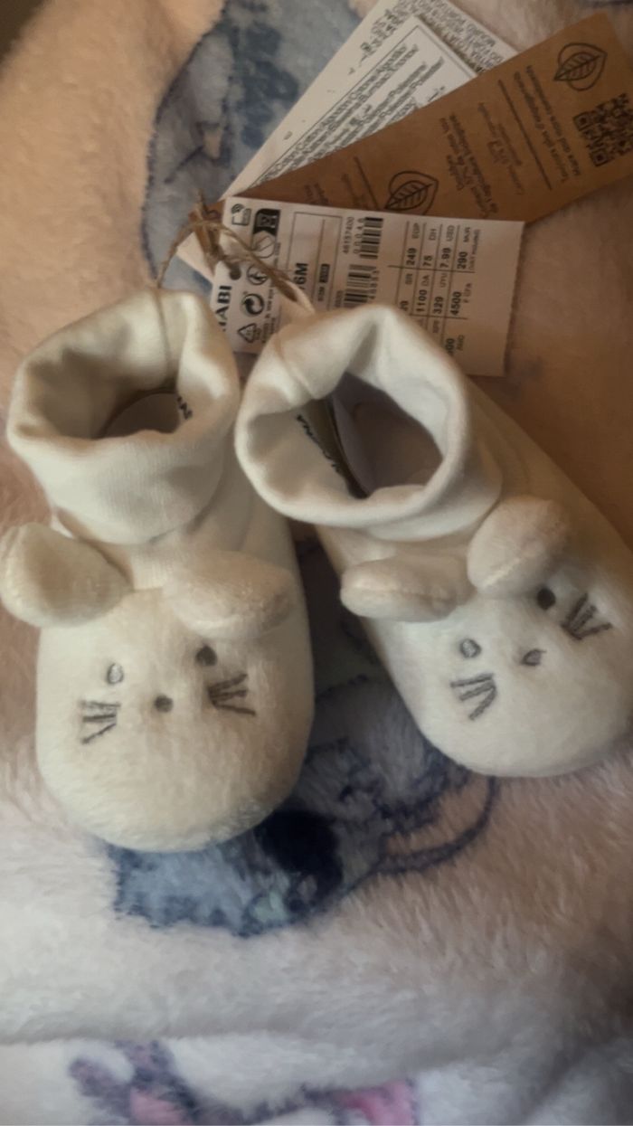 Chaussons bébé mixte taille 0-3mois