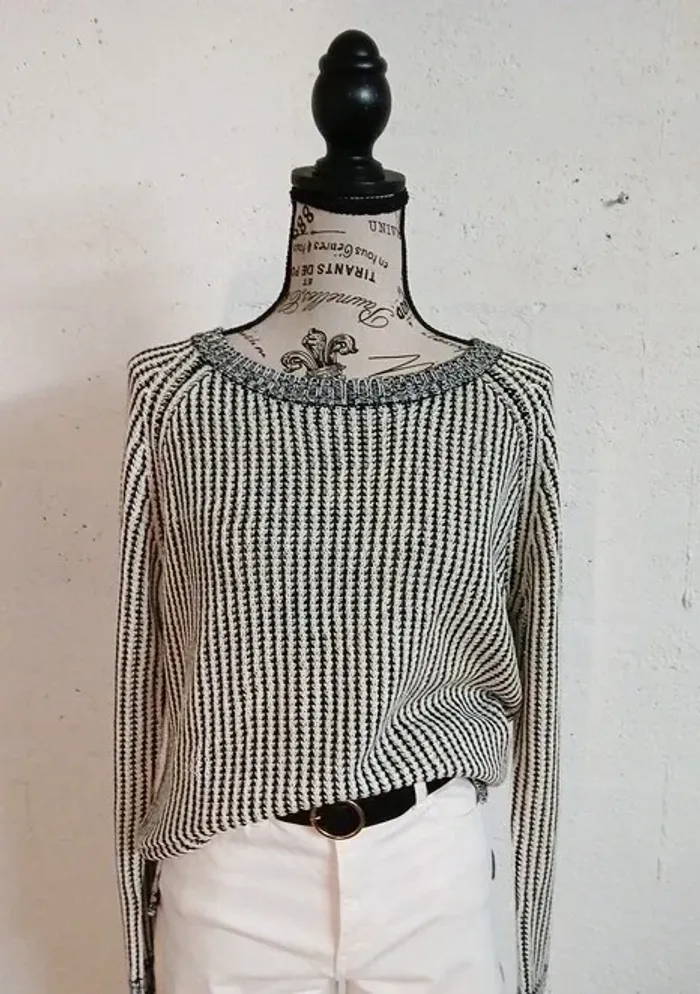 🖤 Pull fin torsadé – Laura Scott – Taille 38 – Très bon état - photo numéro 5