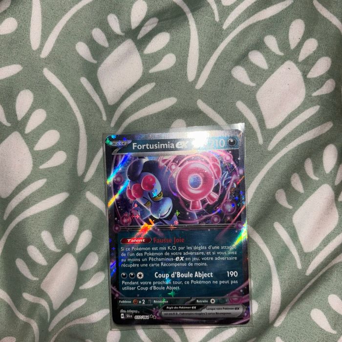 carte pokémon firtusimia ex 037/064