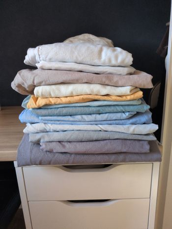 Lot de 13 draps housses 90/190