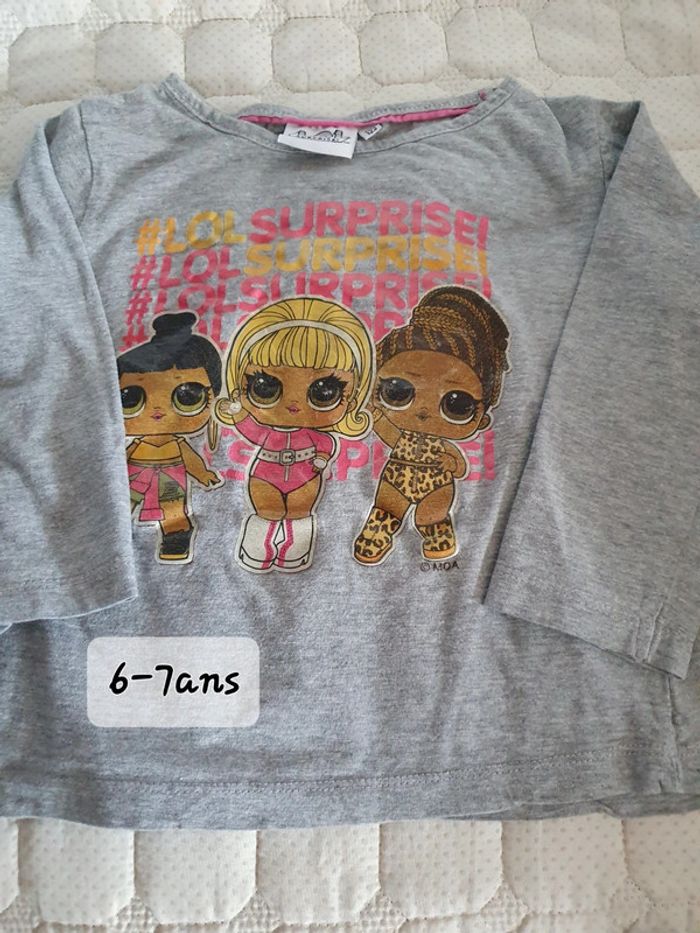 Tee shirt LOL 6 ans
