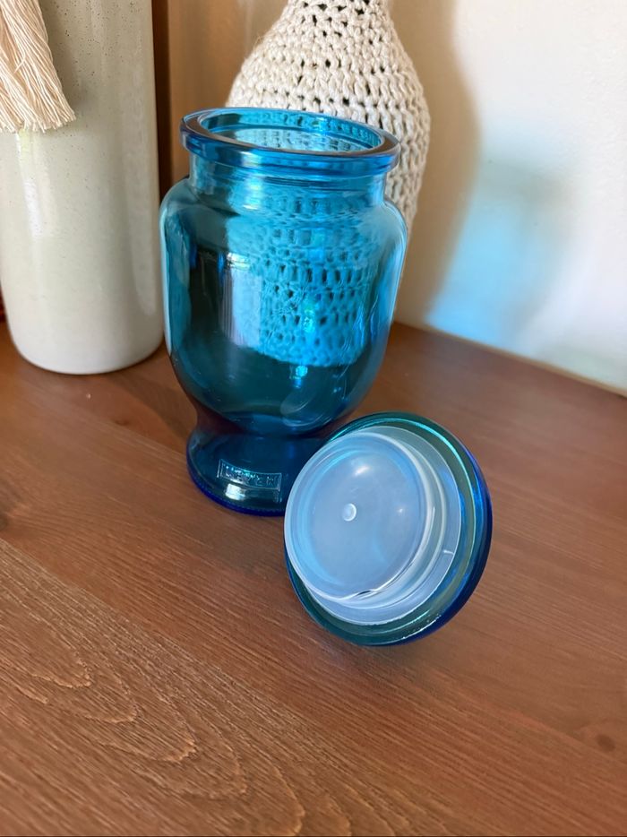 Pot en verre LEVER - Vintage - photo numéro 5