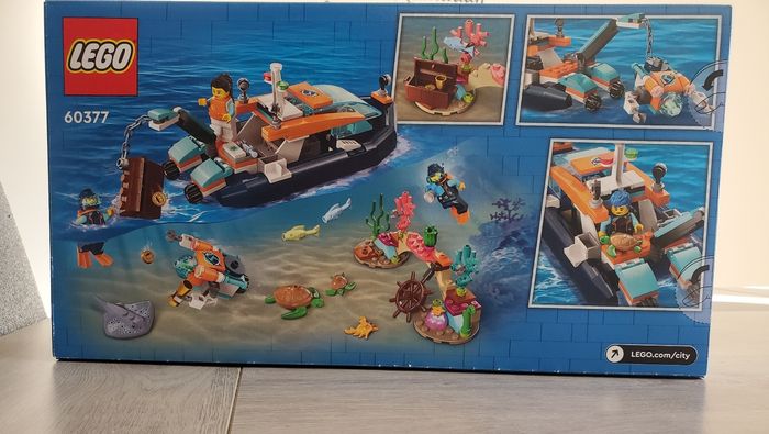 Lego 60377 City - Le Bateau d'exploration sous-marine. - photo numéro 2
