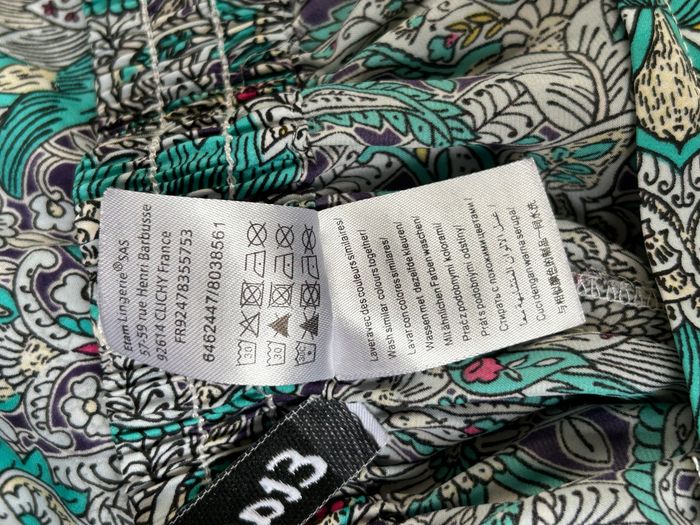 Pantalon turquoise Etam Lingerie - Taille S - photo numéro 5