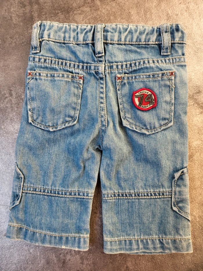 Jean bébé garçon 6 mois creeks très bon état - photo numéro 4