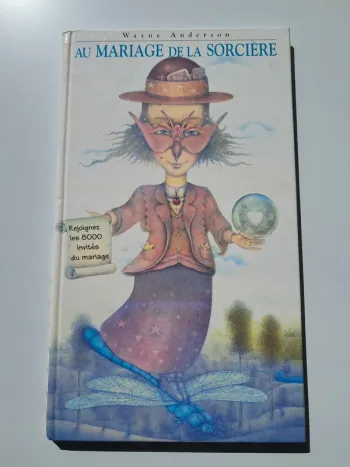 Livre ancien Au Mariage de la Sorcière de Wayne Anderson