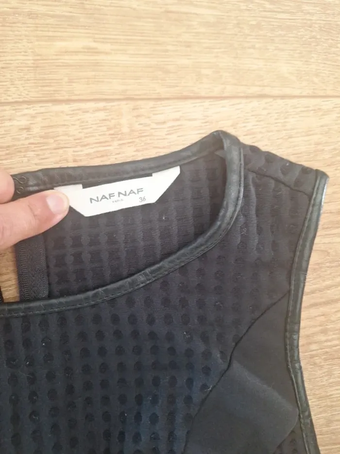 Robe noire Naf Naf 36 - photo numéro 3