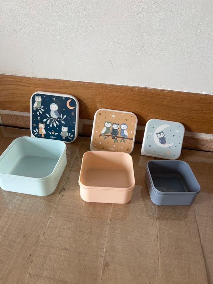 3 boîtes déjeuner neuves - photo numéro 2