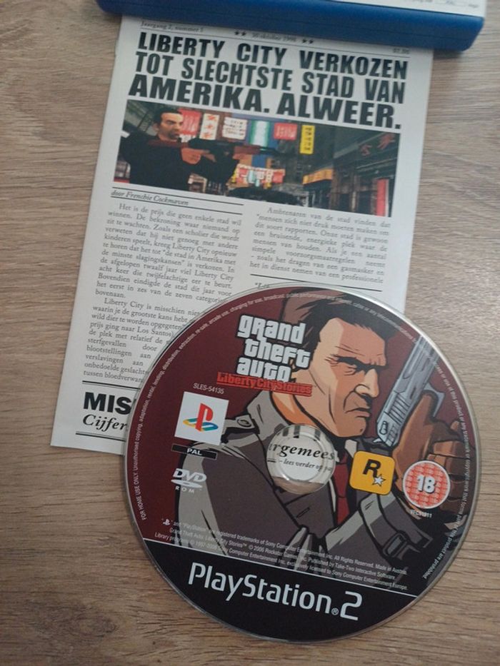 Gran Theft Auto (GTA) Liberty City Stories Playstation 2 (PS2) - photo numéro 4