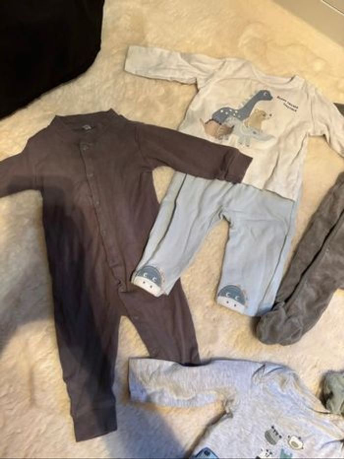 Lot de pyjama bébé garçon - photo numéro 2