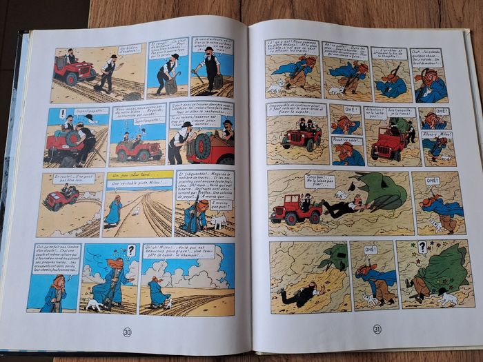 BD tintin au pays de l'or noir - photo numéro 2