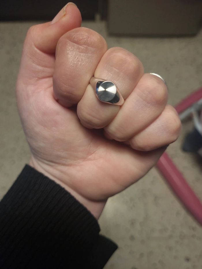 Chevaliere argent - photo numéro 5