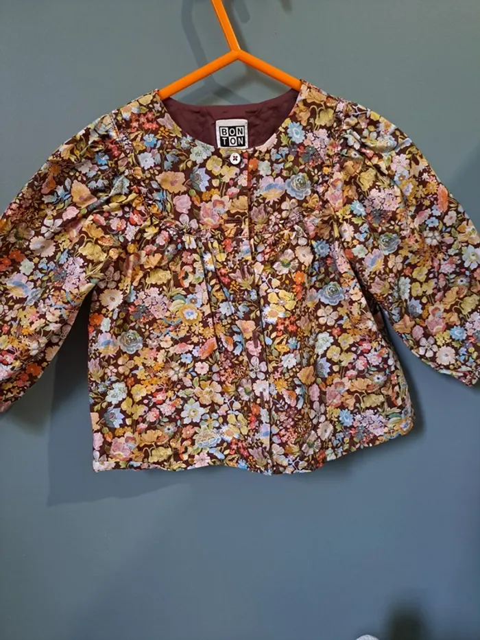 Blouse - Bonton - 12mois - photo numéro 2
