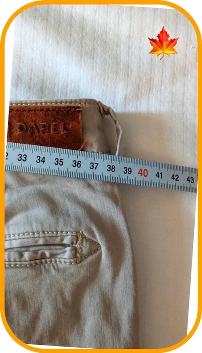 Pantalon Chino femme Gérard Darel 40 - photo numéro 7