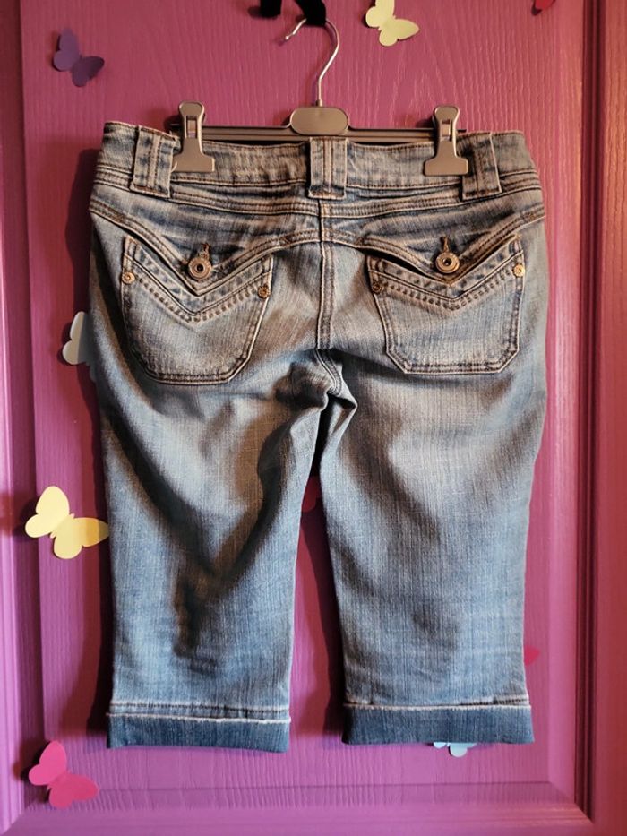 Pantacourt jeans - photo numéro 2