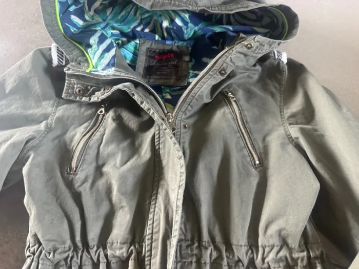 Veste intersaison catimini 10 ans kaki tbe - photo numéro 6