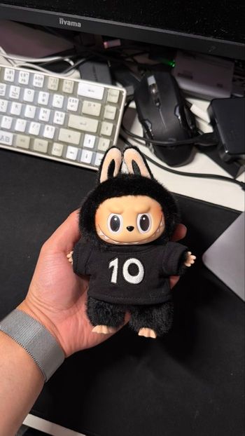 Pop Mart The Monsters Labubu 10th Anniversary Exhibition Limited Edition Vinyl Plush Pendant