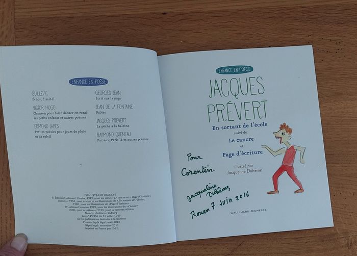 Jacques Prevert : en sortant de l'école et autres poèmes - photo numéro 4
