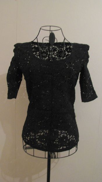 tee shirt ajouré t38