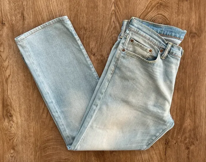 Jean/pantalon bleu clair Levi's 504 pour homme, taille : W 33 L 32 (42 taille française) - photo numéro 5