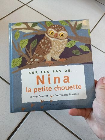 Livre Nina la petite chouette